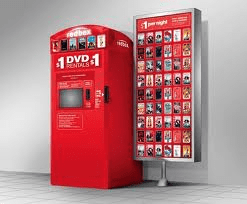 redbox box and posters