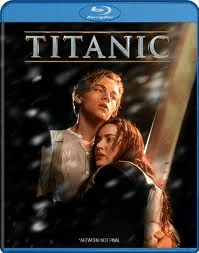 titanic blu ray cover