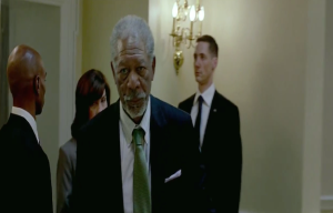 Olympus has fallen Morgan Freeman
