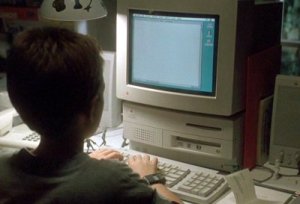 Blank Check Kid Typing