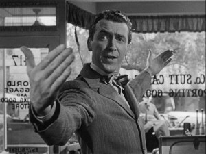 It's a Wonderful Life James Stewart arms wide