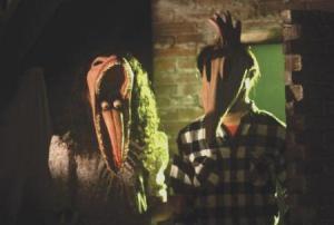 Beetlejuice stretched faces